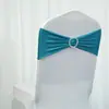 Correas de Hebilla de Diamante Gratis de Amazon Transfronterizas Funda Elástica para Silla de Hotel Boda Anillo de Correa de una Sola Capa Mariposa