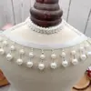Acabamento de Renda com Pérolas Feito à Mão, Acessórios Decorativos Estilo Étnico Hanfu, Atacado em Estoque, Renda com Miçangas e Franjas