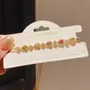 Pulsera de Gota de Agua con Circonita de Lujo Ligero Europeo y Americano, Diseño Simple y de Moda, Pulsera de Estilo Nicho, Joyería Personalizada y de Alta Gama