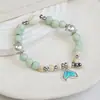 Pulsera de Cerámica Jingdezhen Perrito Lindo Xiaohongshu Más Vendido Versátil Diseño Lindo Dibujos Animados Pulsera Dulce