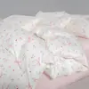 Conjunto de Roupa de Cama Fresca de Seda de Gelo de Verão Quatro Peças, Lençol de Cama Fresco de Verão, Capa de Edredom, Conjunto de Três Peças, Roupa de Cama para Dormitório