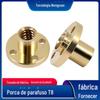 Acessórios de impressora 3D direto da fábrica T8 porca de parafuso trapezoidal porca de latão espaçamento de grãos 2 chumbo 8mm atacado