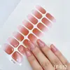 Pegatinas para Uñas Ombré Estilo Coreano Empaque en Caja de Papel / Empaque Individual Hoja Única Sin Hornear Impermeables Larga Duración Fábrica de Origen Pegatina para Uñas al por Mayor