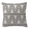Serie estilo retro americano estampado digital procesamiento de transferencia térmica fabricantes de fundas de almohada al por mayor