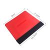 Raspador Trapezoidal Transfronteiriço com Pano de Veludo para Filme que Muda de Cor, Raspador de Borracha Macia de Borda Fina de Plástico, Raspador Trapezoidal Quadrado Multilado