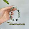 Pulsera de Cristal Amarillo Limón y Fluorita Verde de Diseño Original para Mujer, Adecuada para Verano, un Regalo para Niñas