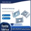 Fabricantes de almofadas de fivela de aço em forma de C fornecem acessórios de suporte sísmico galvanizados em forma de U almofada de fivela de aço de canal Hua combinação Hua Si pad