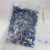 1440 Piezas de Joyería de Diamantes Planos para Uñas, Lujo Ligero, Elegante Gota de Agua Azul Marqués Cubo de Azúcar con Forma Especial Diamantes Decorativos para Uñas