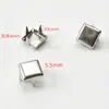 Uñas Cuadradas con Garra 4-15mm Bolsas con Forma de Pirámide Clavos de Garra, Tachuelas de Garra para Zapatos y Bolsas, Remaches para Ropa, Remaches de Cuatro Puntas