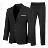 Traje de Tres Piezas para Hombre de Venta Caliente en Comercio Exterior, Traje Casual Europeo y Americano, Pantalón de Traje, Saco Profesional para Boda y Cena para Hombre