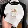 Ropa interior térmica de felpa cepillada para niñas, estilo nuevo Otoño Invierno, para niños medianos y grandes, camiseta de manga larga raglán cálida y elegante