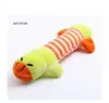 Atacado do Fabricante Animal de Simulação Deitado no Chão Pato Listrado Porco Elefante Cachorrinho de Estimação Brinquedo de Pelúcia com Som Treinamento Interativo