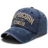 Gorra de verano para hombre, estilo coreano, con visera, de marca de moda para mujer, gorra de béisbol retro lavada y desgastada de verano para mujer