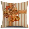 Funda de almohada de Acción de Gracias más vendida de Amazon, Funda de cojín decorativa con ambiente de fiesta de otoño familiar, Cojín de cosecha de otoño