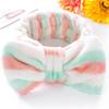 Estilo coreano Lavagem Facial Faixa de Cabelo Elástico Espessado Faixa de Cabelo Flanela Bonito Masculino e Feminino Máscara Facial Capacete Amarrar Cabelo Pelúcia Headwear
