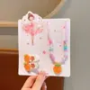 Caja de regalo de joyería para niños, juego de joyas para el cabello de niña pequeña, regalo de cumpleaños, collar de princesa, pendientes, caja portátil al por mayor