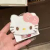 Lindas Pegatinas de Flequillo Continuo de Gato para Mujeres, Herramienta para Recoger el Cabello de la Frente en Verano, Pegatinas de Tela de Dibujos Animados para Maquillaje y Lavado de Cara