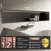 Oushumei Acero Inoxidable Empotrado Baño Acabado Metálico Producto Estante de Almacenamiento para Inodoro Gabinete Divisor