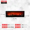 Lâmpada de Chama Novo Modelo Luz de Chama 3D Lareira Chama Lâmpada de Atmosfera Decoração Sala de Estar Lareira Eletrônica Entrada Atacado