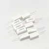 Resistor de Cemento Rx27 20W 0.1R~220R Sqp Resistor de Cemento Horizontal Resistor Cerámico Resistor de Carga