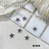 Decorações de Unhas Artísticas Cruzadas Estilo Punk, Strass de Liga para Unhas, Strass de Unha Halloween Estilo Retrô Escuro Tendência