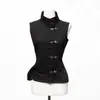 Diseño Estilo Coreano Chaleco sin Mangas de un Solo Botón con Cuello Alto Dulce y Fresco para Mujer, Nuevo Transfronterizo Nuevo Estilo Chino Retro