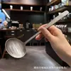 Colher para Panela Quente Doméstica Martelada, Colher com Filtro, Colher Espessa de Aço Inoxidável 304, Colher de Sopa Doméstica, Escumadeira, Colher de Servir, Colher de Sopa