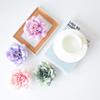 Cabeça de flor de rosa selvagem flor artificial flor de seda flor falsa estilo europeu retro outono faça você mesmo flor de casamento artesanal parede