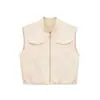 Ins estilo europeo y americano transfronterizo 2026 nueva moda elegante Amazon venta al por mayor de ropa para mujer chaleco holgado con cuello alto para el día a día