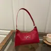 Bolso de Axila Moderno y Único para Mujer 2026 Nuevo Estilo Coreano Bolso de Hombro de Moda con Elegante Lazo para el Viaje Bolso de Media Luna