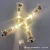 Festival de las Linternas Linterna LED Luz Electrónica Amarilla Luz de Mecha Cuentas de Lámpara de Alto Brillo DIY Bombilla Pequeña Hecha a Mano Luminosa Linterna DIY