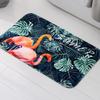 Tapete de Puerta Nórdico de Franela Transfronterizo, Alfombra de Noche para Dormitorio, Tapete Absorbente Antideslizante para Cocina Baño, Tapete de Piso para Inodoro