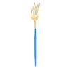 Popular cubertería de acero inoxidable Portugal de 4 piezas, cuchillo, tenedor y cuchara, juego para comida occidental, cuchillo para bistec, suministros para hotel y restaurante