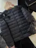 Outono/Inverno 2026 Gola Redonda Gola V Conversível Simples Versátil Cor Sólida Leve Quente Curto Casual Jaqueta Puffer Casaco Curto
