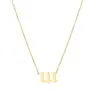 Colar Elegante com Pingente Amazon Temperamento Colar Digital Tendência Moda Meninas Joias Personalizadas Presente de Aniversário