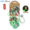 Muñeco de Monstruo Pequeño Auténtico de Dibujos Animados de la Montaña Langlang Llavero de Muñeco Periférico de Anime Colgante para Bolso Accesorios Pequeño Regalo