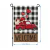 Bandera de Jardín del Día de San Valentín Transfronteriza Decoración Festiva Amazon Temu Bandera Exterior Decoración de Patio Bandera Personalización