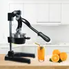 Venta al por mayor de fábrica Exprimidor de hierro fundido para frutas y verduras Granada Naranja Limón Exprimidor Exclusivo de Amazon para el Sudeste Asiático