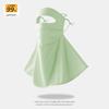 Protetor Solar Água Potável Feminino Verão Rosto Gola Pescoço Proteção UV Cobertura para Dirigir Rosto Máscara de Seda Gelada Cobertura Facial