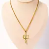 Collar Colgante Tridente de Neptuno para Hombre Marca de Moda de Nicho Sentido de Diseño Avanzado 2024 Nuevo Venta al por Mayor de Fábrica Transfronteriza