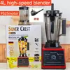 Licuadora Multifuncional para el Hogar de 4L y 2L para Moler Frutas y Verduras, Procesador de Alimentos para Bebés, Extractor de Jugos, Procesador de Alimentos y Batidora