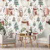 Pegatina de Pared Floral Romántica Autoadhesiva Papel Tapiz Resistente a la Humedad y al Moho Ecológico Lujo Ligero Decorativa para Pared de Dormitorio Armario Renovación
