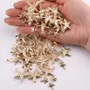 Ccb Galvanizado Estrella Temática Oceánica 3D Colgante DIY Pulsera Hecha a Mano Collar Colgante Materiales de Joyería Accesorios