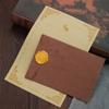 Sobre vintage estilo Ins, sobre creativo, papel de carta, sentido avanzado, artístico, simple, papel kraft, sobre, papel de carta, traje
