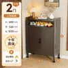 Zapatero de acero para entrada de casa, armario de almacenamiento a prueba de polvo para pasillo, mueble de entrada multicapa de gran capacidad