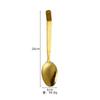 Cuchara Pública Dorada de Acero Inoxidable para Restaurante, Hotel, Buffet, Pinza para Alimentos de Uso Múltiple, Bandeja de Almacenamiento para Vajilla, Bandeja