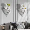 Estilo Europeu Criativo Suporte de Armazenamento Prateleira Decoração de Parede Decoração de Parede Doméstica Resina Oca Pendurado na Parede Decoração Suave Joias para Atacado