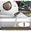 Tornillos de aleación de titanio para motocicleta Zxjc Zhang Xue 500 Rr, Tornillos modificados, Titanio quemado dorado, Negro caramelo