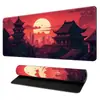 Alfombrilla de ratón para juegos de estilo minimalista japonés, tamaño grande, alta gama, suministro directo de fábrica, alfombrilla de ratón para escritorio de oficina
