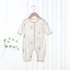 Roupas de Verão para Bebê Bolsa Classe A Roupas de Fazer Pum Bebê Recém-nascido Modal Roupas Finas para o Corpo Bebê Manga Sete Pontos Roupas para Ar Condicionado